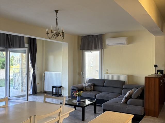 Living room at Villa Beauty